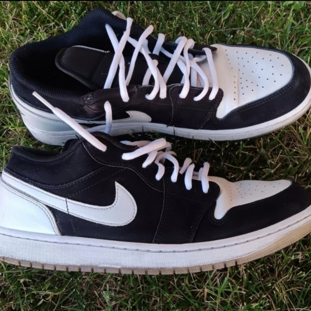 NIKE AIR JORDAN 1 Low SE "Diamond Shorts" (DH6931-001) Sneakers Mens SZ 12
